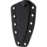 Bastinelli SIN Fixed Blade Serrated Knife N690 Steel Black G10 Full Tang Kydex Sheath For Tactical EDC by Bastinelli Creations