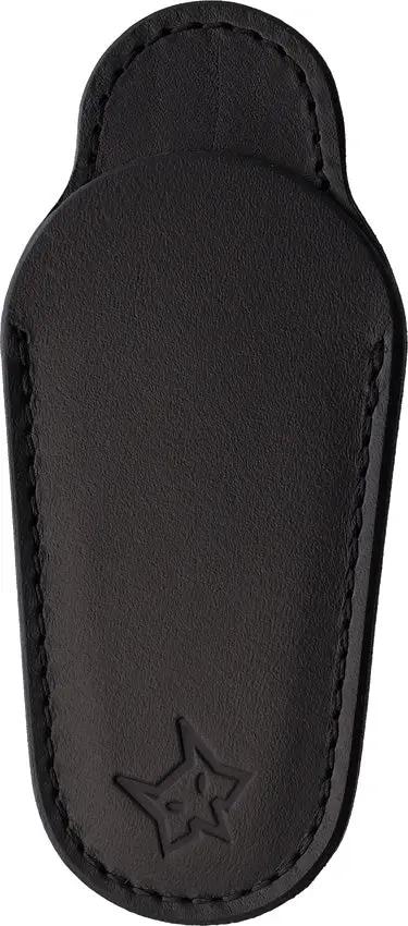 Bastinelli Honos Linerlock EDC Knife G10 Black Handle 3 Inch Becut Steel Blade Extended Tang Lanyard Hole Leather Sheath by Bastinelli Creations