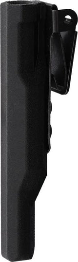Bastinelli Ventilation Push Dagger Gray Satin Blade DC53 Aluminum Handle UltiClip Sheath EDC Tactical by Bastinelli Creations