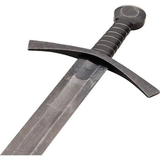 Windlass Crusader Broadsword - 32.75 Inch Blade, 1065 High Carbon Stainless, Battle Hardened Finish For Reenactors by Windlass