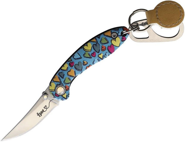 Brighten Blades Love Keychain Framelock BB020 by Brighten Blades