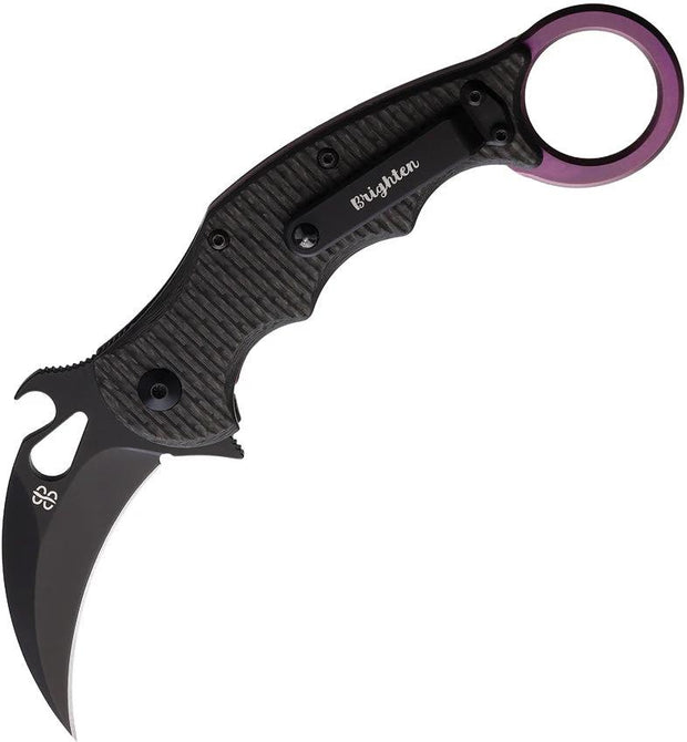 Brighten Blades Moonstruck Karambit Framelock BB-599TICL by Brighten Blades