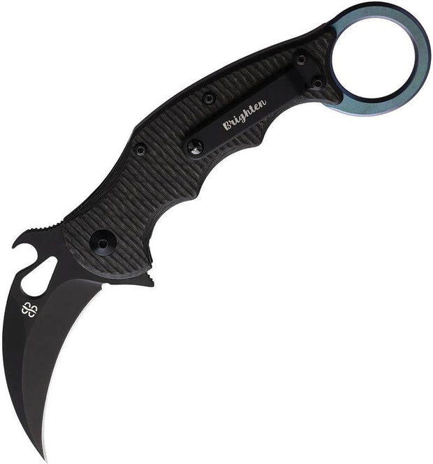 Brighten Blades Moonstruck Karambit Framelock BB-599TICV by Brighten Blades