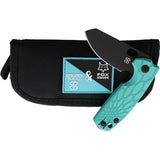 Brighten Blades Baby Core Linerlock Teal BB608 TEAT by Brighten Blades