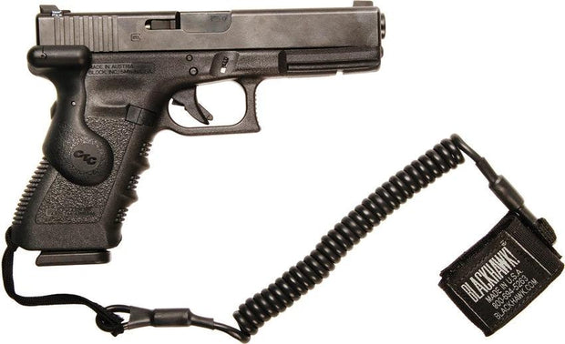 Blackhawk Tac Pistol Lanyard Coiled 90TPL1BK by Blackhawk