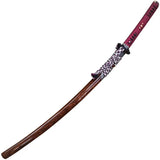 BattleBlades Koshi Sori O Kissaki Katana Hand Forged 1095HC Blade with Sanbon Suki Hamon for Collectors by BattleBlades