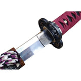 BattleBlades Koshi Sori O Kissaki Katana Hand Forged 1095HC Blade with Sanbon Suki Hamon for Collectors by BattleBlades