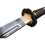 BattleBlades Wakizashi Samurai Sword Erai Hito No BBSEHNW Hand Forged 1095 With Clay Tempered Hamon For Collectors by BattleBlades