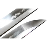 BattleBlades Shinobi Shoto Waki BB-SSW Hand Forged 1095HC Blade With Flaming Hamon Silk Ito Handle For Collectors by BattleBlades