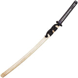 BattleBlades Zugaikotsu Honsanmai Shinken Katana With Hand Forged 1095HC Blade Silk Wrapped Rayskin For Collectors by BattleBlades