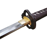 BattleBlades Zugaikotsu Honsanmai Shinken Katana With Hand Forged 1095HC Blade Silk Wrapped Rayskin For Collectors by BattleBlades