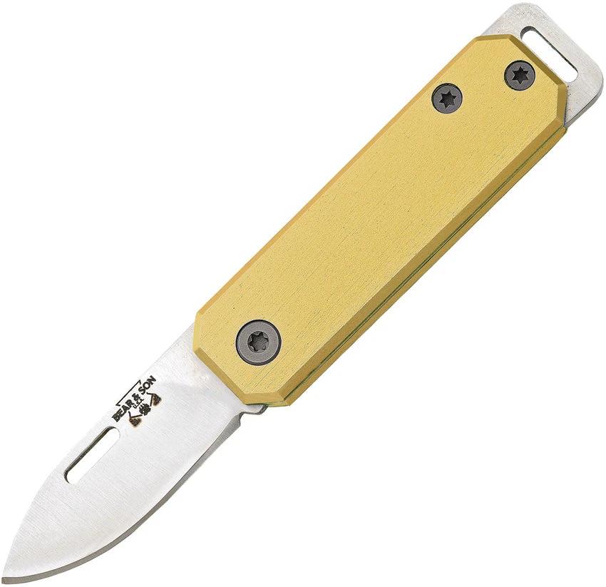 Bear & Son Small Slip Joint Yellow 109YW by Bear & Son