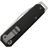 Bear & Son Large Slip Joint Knife 110BK Satin Spear Point Blade For Reliable Everyday Carry by Bear & Son