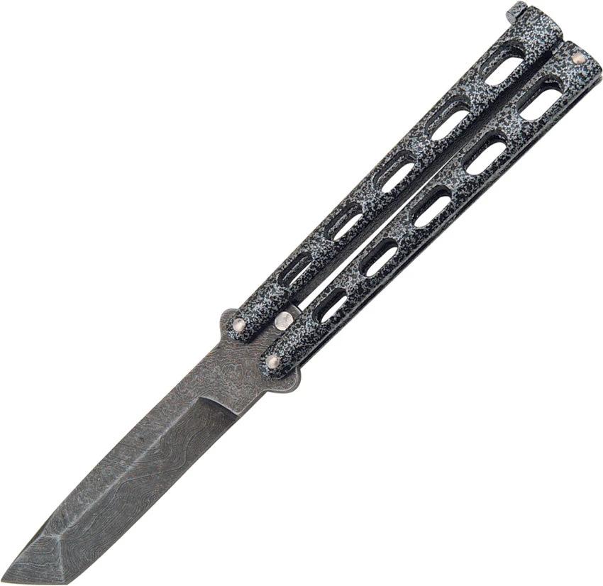 Bear & Son Butterfly Damascus Steel 114AD by Bear & Son