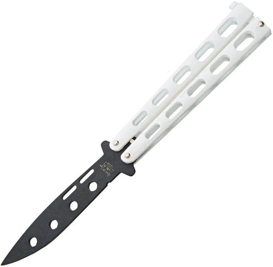 Bear & Son Butterfly Knife Trainer White 115WTR by Bear & Son