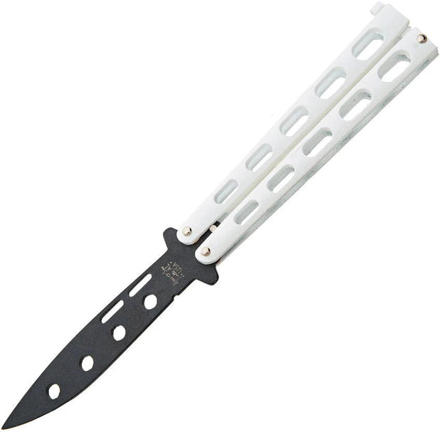 Bear & Son Butterfly Knife Trainer White 115WTR by Bear & Son