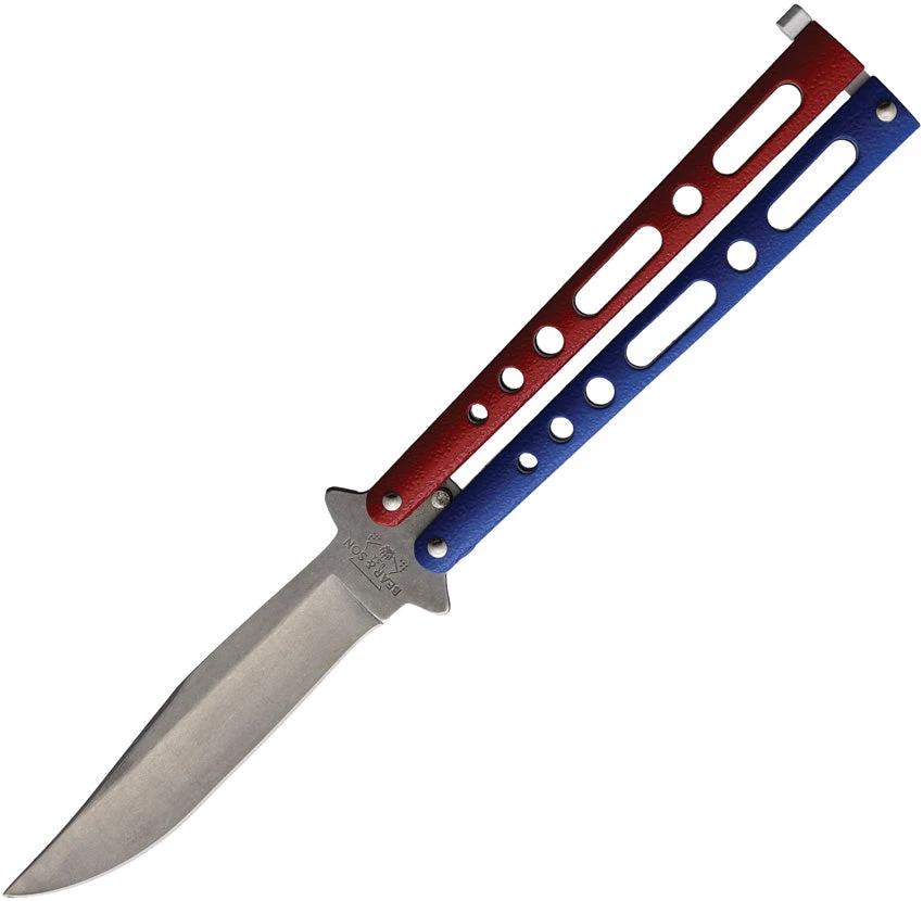 Bear & Son Butterfly Red White Blue SW 117 RED WHT BLU SW by Bear & Son