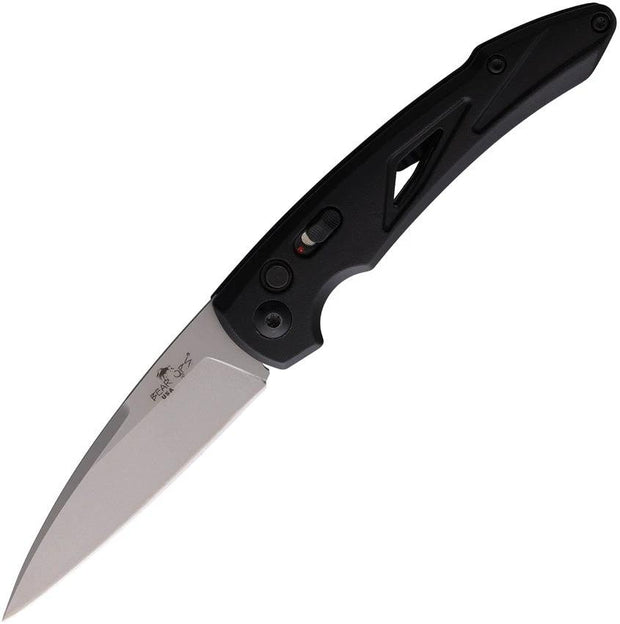 Bear & Son Auto Action XVI Button Lock AC-1600--ALBK-P by Bear & Son