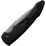 Bear And Son Auto Action XVI Button Lock Knife 14C28N Stainless Spear Point Auto Opening EDC by Bear & Son