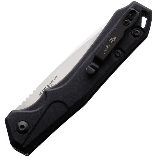 Bear And Son Auto Bold Action XVI Automatic Knife With S35VN Blade And Black Aluminum Handle For EDC Enthusiasts by Bear & Son
