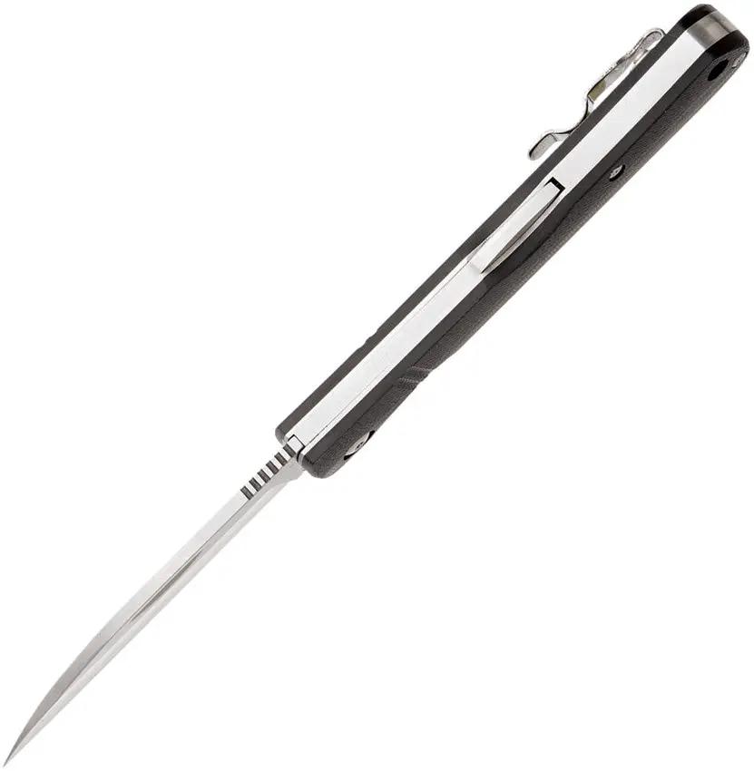 Bear And Son Lockback Knife 484LGB Satin Wharncliffe Blade G10 Handle Ideal For EDC Enthusiasts by Bear & Son