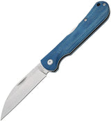 Bear & Son Lockback Blue Jean Micarta 484LMB by Bear & Son