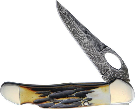 Bear & Son Lockback India Stag Bone 5149LD by Bear & Son