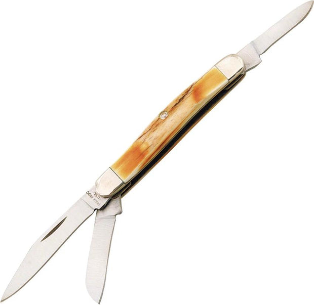 Bear & Son Small Stockman Stag Bone 533 by Bear & Son