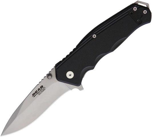 Bear Edge Sideliner Linerlock Black G10 61102B by Bear Edge