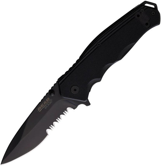 Bear & Son Sideliner Linerlock Black G10 61129 by Bear & Son