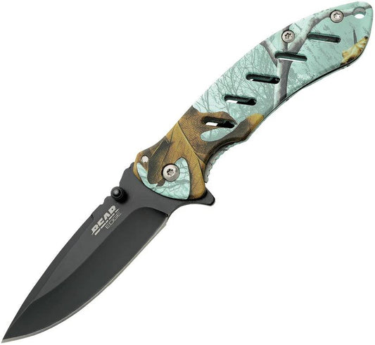 Bear Edge Brisk Framelock Blue Camo A/O 61508 by Bear Edge