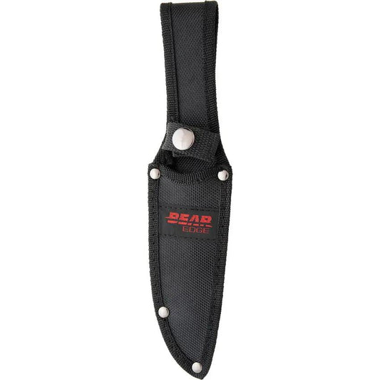 Bear Edge Brisk Framelock Knife Black 9.75in Overall 4.75in Partially Serrated Drop Point For Tactical EDC by Bear Edge