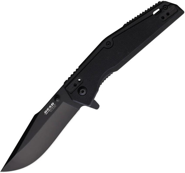 Bear & Son Linerlock A/O Black G10 61534 by Bear & Son