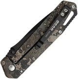 Bear Edge Brisk 3.0 Framelock Folding Knife With True Timber Strata Handle For Rugged Outdoor Enthusiasts by Bear Edge