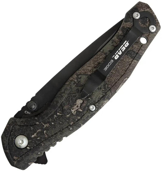 Bear Edge Brisk 2.0 Sideliner Assisted Opening Knife With True Timber Strata Zytel Handle For Rugged EDC Enthusiasts by Bear Edge