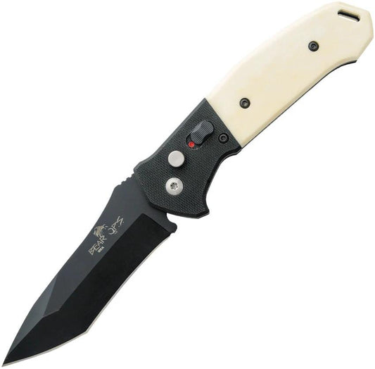 Bear & Son Auto Bold Action V Button Lock AC-500-WSB6-B by Bear & Son