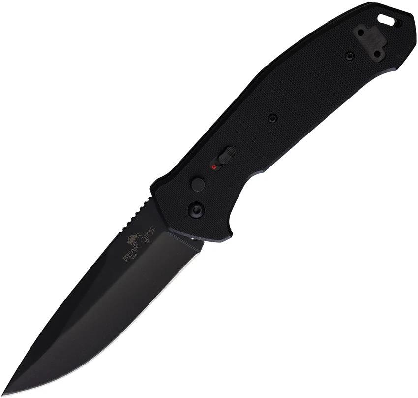 Bear & Son Auto Bold Action V Black AC-561-B4-B by Bear & Son