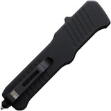 Blackjack Auto OTF Bayonet Knife 4In 154CM Blade Aluminum Handle with Clip EDC Tactical by Blackjack