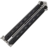 Bradley Kimura Butterfly Knife Bear And Son Premium Black G10 154CM Spear Point For EDC Enthusiasts by Bradley