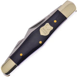 Buckcreek International Whittler Buffalo Knife 3.5In Satin Stainless Blades Horn Handle For Collectors Boxed by Buckcreek International