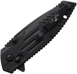 Bear And Son Slide Lock Knife Zytel D2 Blade For EDC Enthusiasts Rugged One Handed Access by Bear & Son