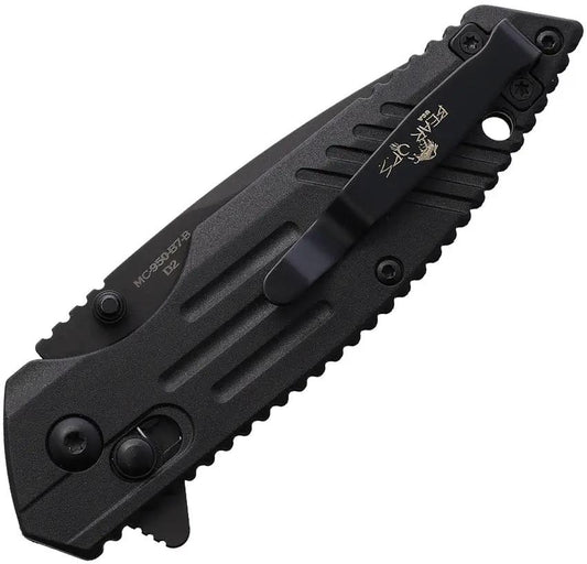 Bear And Son Slide Lock Knife Zytel D2 Blade For EDC Enthusiasts Rugged One Handed Access by Bear & Son