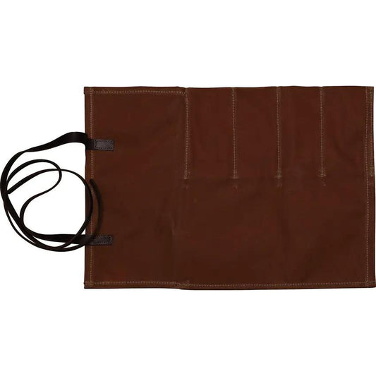 Badger Claw Outfitters Canvas Knife Roll 4 Pocket Durable Waxed Organizer For Outdoor Campers And Hunters by Badger Claw Outfitters