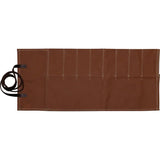 Badger Claw Outfitters Waxed Canvas Knife Roll Eight Pocket Durable Travel Knife Case For Outdoorsmen by Badger Claw Outfitters