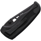 Blackie Collins ButtonLock Assisted Opening Pocket Knife With Clip 4 Inch Closed 3 Inch Blade Lightweight EDC by Blackie Collins