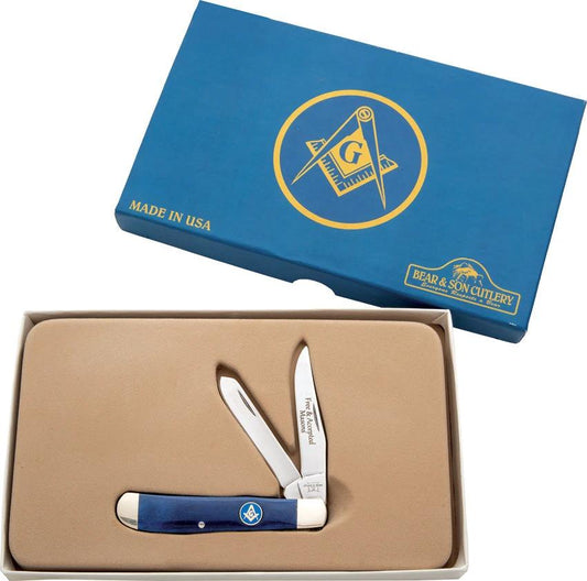 Bear & Son Masonic Trapper Blue S607M by Bear & Son