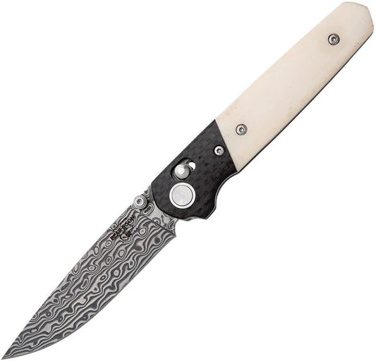 Bear & Son Lawman Slidelock White Bone WSB22D by Bear & Son