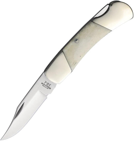 Bear & Son Executive Lockback White Sm WSB26 by Bear & Son
