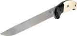 Bear And Son Fillet Knife 7 Inch Satin Blade White Bone Handle Full Tang Pro Grade by Bear & Son
