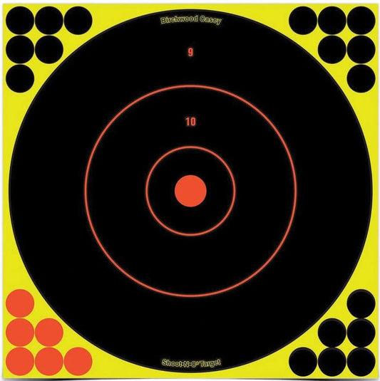 Birchwood Casey Shoot-NC 12in Bulls Eye Target BC-34050 by Birchwood Casey